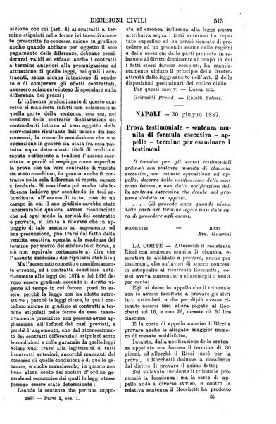 Annali della giurisprudenza italiana raccolta generale delle decisioni delle Corti di cassazione e d'appello in materia civile, criminale, commerciale, di diritto pubblico e amministrativo, e di procedura civile e penale