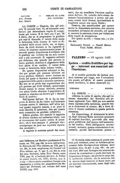 Annali della giurisprudenza italiana raccolta generale delle decisioni delle Corti di cassazione e d'appello in materia civile, criminale, commerciale, di diritto pubblico e amministrativo, e di procedura civile e penale