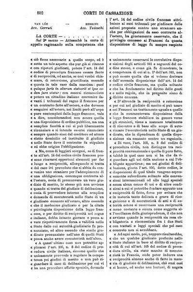 Annali della giurisprudenza italiana raccolta generale delle decisioni delle Corti di cassazione e d'appello in materia civile, criminale, commerciale, di diritto pubblico e amministrativo, e di procedura civile e penale