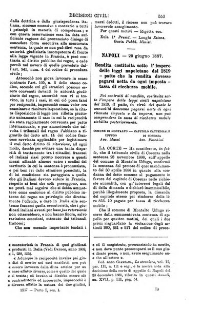 Annali della giurisprudenza italiana raccolta generale delle decisioni delle Corti di cassazione e d'appello in materia civile, criminale, commerciale, di diritto pubblico e amministrativo, e di procedura civile e penale