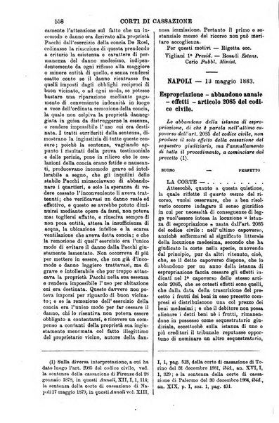 Annali della giurisprudenza italiana raccolta generale delle decisioni delle Corti di cassazione e d'appello in materia civile, criminale, commerciale, di diritto pubblico e amministrativo, e di procedura civile e penale