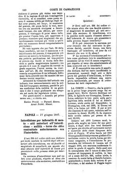 Annali della giurisprudenza italiana raccolta generale delle decisioni delle Corti di cassazione e d'appello in materia civile, criminale, commerciale, di diritto pubblico e amministrativo, e di procedura civile e penale