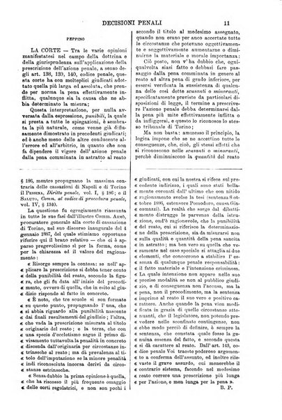 Annali della giurisprudenza italiana raccolta generale delle decisioni delle Corti di cassazione e d'appello in materia civile, criminale, commerciale, di diritto pubblico e amministrativo, e di procedura civile e penale