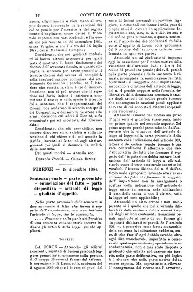 Annali della giurisprudenza italiana raccolta generale delle decisioni delle Corti di cassazione e d'appello in materia civile, criminale, commerciale, di diritto pubblico e amministrativo, e di procedura civile e penale