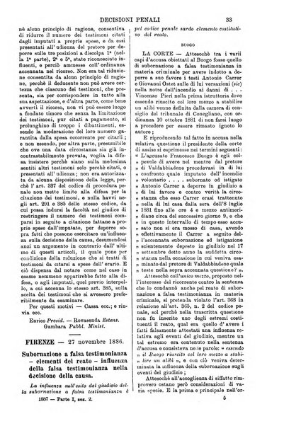 Annali della giurisprudenza italiana raccolta generale delle decisioni delle Corti di cassazione e d'appello in materia civile, criminale, commerciale, di diritto pubblico e amministrativo, e di procedura civile e penale