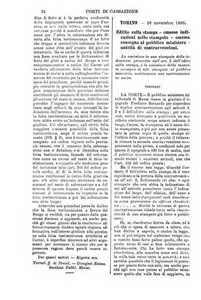 Annali della giurisprudenza italiana raccolta generale delle decisioni delle Corti di cassazione e d'appello in materia civile, criminale, commerciale, di diritto pubblico e amministrativo, e di procedura civile e penale