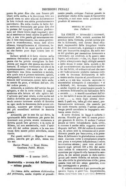 Annali della giurisprudenza italiana raccolta generale delle decisioni delle Corti di cassazione e d'appello in materia civile, criminale, commerciale, di diritto pubblico e amministrativo, e di procedura civile e penale