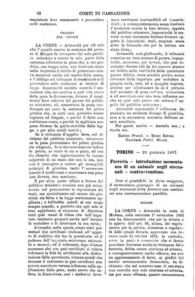 Annali della giurisprudenza italiana raccolta generale delle decisioni delle Corti di cassazione e d'appello in materia civile, criminale, commerciale, di diritto pubblico e amministrativo, e di procedura civile e penale