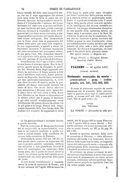 Annali della giurisprudenza italiana raccolta generale delle decisioni delle Corti di cassazione e d'appello in materia civile, criminale, commerciale, di diritto pubblico e amministrativo, e di procedura civile e penale