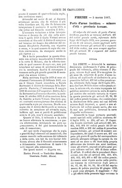 Annali della giurisprudenza italiana raccolta generale delle decisioni delle Corti di cassazione e d'appello in materia civile, criminale, commerciale, di diritto pubblico e amministrativo, e di procedura civile e penale