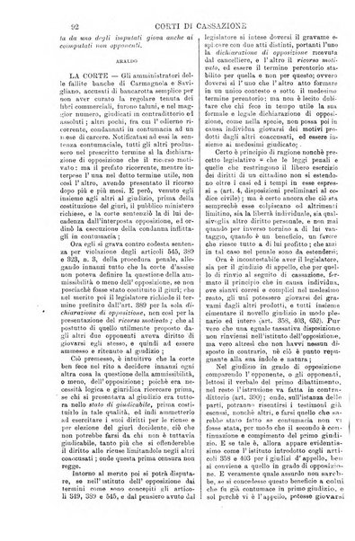 Annali della giurisprudenza italiana raccolta generale delle decisioni delle Corti di cassazione e d'appello in materia civile, criminale, commerciale, di diritto pubblico e amministrativo, e di procedura civile e penale