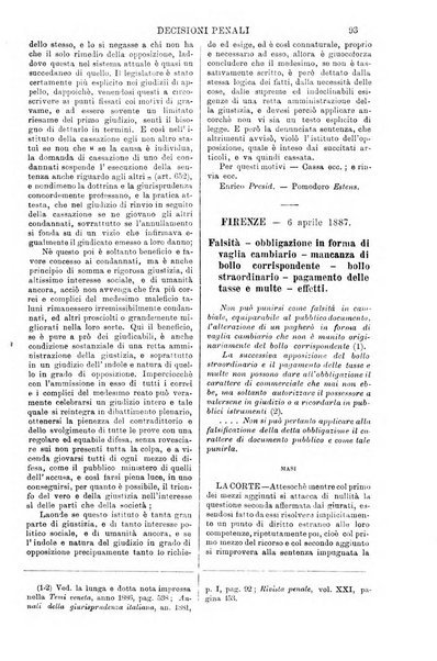 Annali della giurisprudenza italiana raccolta generale delle decisioni delle Corti di cassazione e d'appello in materia civile, criminale, commerciale, di diritto pubblico e amministrativo, e di procedura civile e penale