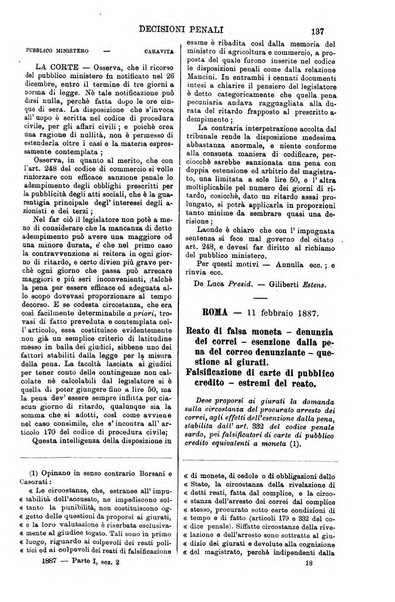 Annali della giurisprudenza italiana raccolta generale delle decisioni delle Corti di cassazione e d'appello in materia civile, criminale, commerciale, di diritto pubblico e amministrativo, e di procedura civile e penale