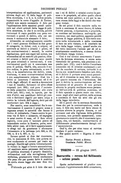 Annali della giurisprudenza italiana raccolta generale delle decisioni delle Corti di cassazione e d'appello in materia civile, criminale, commerciale, di diritto pubblico e amministrativo, e di procedura civile e penale