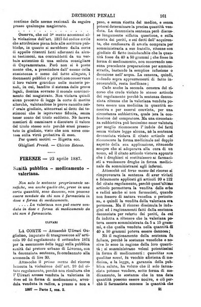 Annali della giurisprudenza italiana raccolta generale delle decisioni delle Corti di cassazione e d'appello in materia civile, criminale, commerciale, di diritto pubblico e amministrativo, e di procedura civile e penale