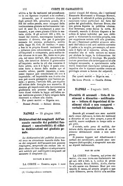 Annali della giurisprudenza italiana raccolta generale delle decisioni delle Corti di cassazione e d'appello in materia civile, criminale, commerciale, di diritto pubblico e amministrativo, e di procedura civile e penale