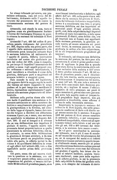 Annali della giurisprudenza italiana raccolta generale delle decisioni delle Corti di cassazione e d'appello in materia civile, criminale, commerciale, di diritto pubblico e amministrativo, e di procedura civile e penale