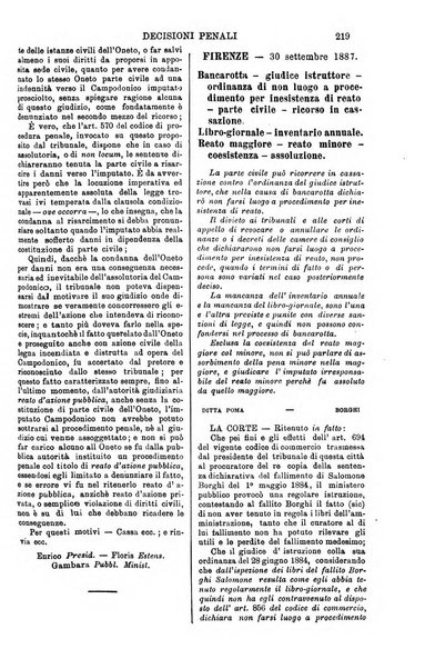 Annali della giurisprudenza italiana raccolta generale delle decisioni delle Corti di cassazione e d'appello in materia civile, criminale, commerciale, di diritto pubblico e amministrativo, e di procedura civile e penale