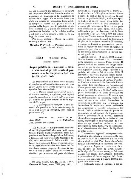 Annali della giurisprudenza italiana raccolta generale delle decisioni delle Corti di cassazione e d'appello in materia civile, criminale, commerciale, di diritto pubblico e amministrativo, e di procedura civile e penale