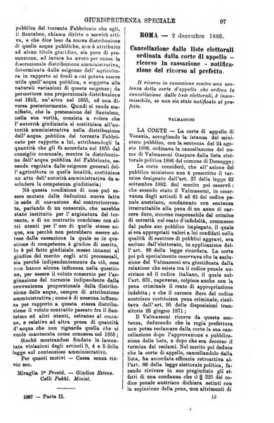 Annali della giurisprudenza italiana raccolta generale delle decisioni delle Corti di cassazione e d'appello in materia civile, criminale, commerciale, di diritto pubblico e amministrativo, e di procedura civile e penale