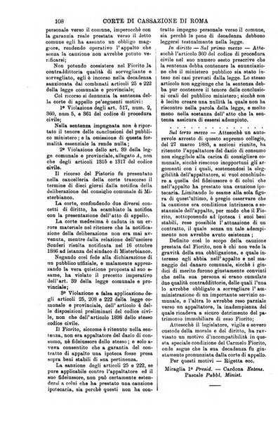 Annali della giurisprudenza italiana raccolta generale delle decisioni delle Corti di cassazione e d'appello in materia civile, criminale, commerciale, di diritto pubblico e amministrativo, e di procedura civile e penale