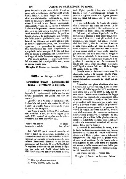 Annali della giurisprudenza italiana raccolta generale delle decisioni delle Corti di cassazione e d'appello in materia civile, criminale, commerciale, di diritto pubblico e amministrativo, e di procedura civile e penale