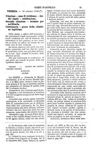 Annali della giurisprudenza italiana raccolta generale delle decisioni delle Corti di cassazione e d'appello in materia civile, criminale, commerciale, di diritto pubblico e amministrativo, e di procedura civile e penale