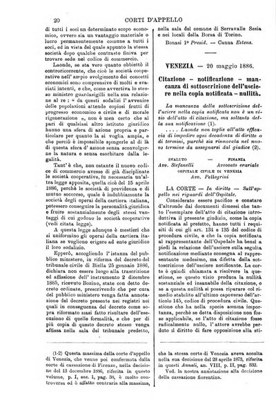 Annali della giurisprudenza italiana raccolta generale delle decisioni delle Corti di cassazione e d'appello in materia civile, criminale, commerciale, di diritto pubblico e amministrativo, e di procedura civile e penale