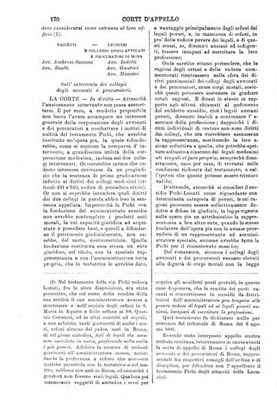 Annali della giurisprudenza italiana raccolta generale delle decisioni delle Corti di cassazione e d'appello in materia civile, criminale, commerciale, di diritto pubblico e amministrativo, e di procedura civile e penale