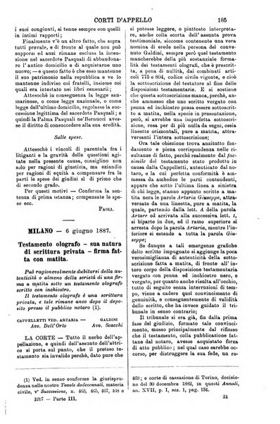 Annali della giurisprudenza italiana raccolta generale delle decisioni delle Corti di cassazione e d'appello in materia civile, criminale, commerciale, di diritto pubblico e amministrativo, e di procedura civile e penale