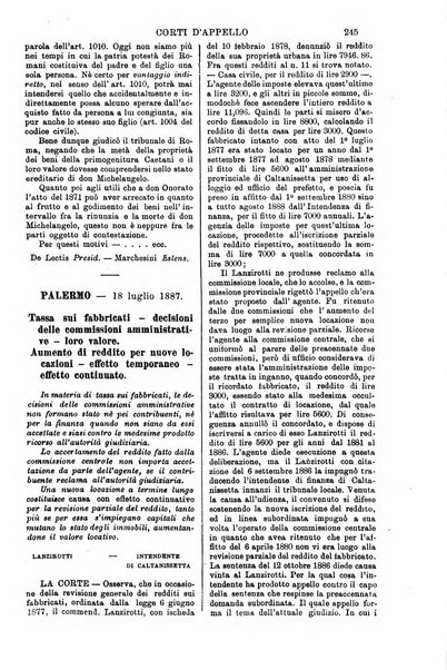 Annali della giurisprudenza italiana raccolta generale delle decisioni delle Corti di cassazione e d'appello in materia civile, criminale, commerciale, di diritto pubblico e amministrativo, e di procedura civile e penale