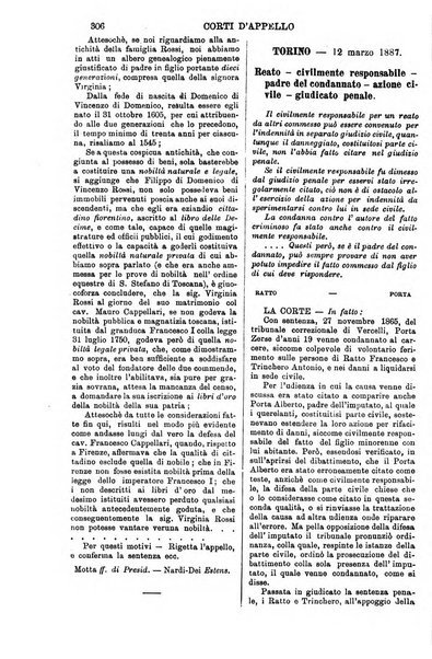 Annali della giurisprudenza italiana raccolta generale delle decisioni delle Corti di cassazione e d'appello in materia civile, criminale, commerciale, di diritto pubblico e amministrativo, e di procedura civile e penale