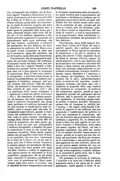 Annali della giurisprudenza italiana raccolta generale delle decisioni delle Corti di cassazione e d'appello in materia civile, criminale, commerciale, di diritto pubblico e amministrativo, e di procedura civile e penale