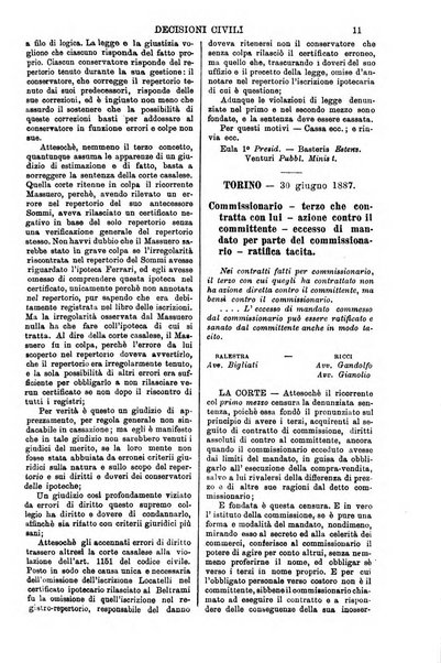 Annali della giurisprudenza italiana raccolta generale delle decisioni delle Corti di cassazione e d'appello in materia civile, criminale, commerciale, di diritto pubblico e amministrativo, e di procedura civile e penale