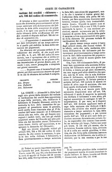 Annali della giurisprudenza italiana raccolta generale delle decisioni delle Corti di cassazione e d'appello in materia civile, criminale, commerciale, di diritto pubblico e amministrativo, e di procedura civile e penale