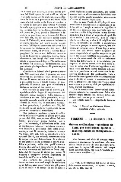 Annali della giurisprudenza italiana raccolta generale delle decisioni delle Corti di cassazione e d'appello in materia civile, criminale, commerciale, di diritto pubblico e amministrativo, e di procedura civile e penale