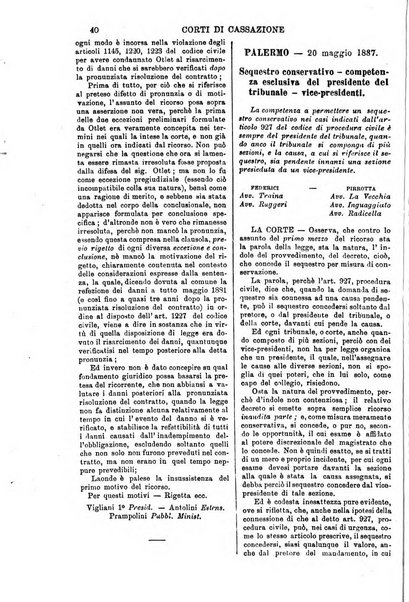 Annali della giurisprudenza italiana raccolta generale delle decisioni delle Corti di cassazione e d'appello in materia civile, criminale, commerciale, di diritto pubblico e amministrativo, e di procedura civile e penale