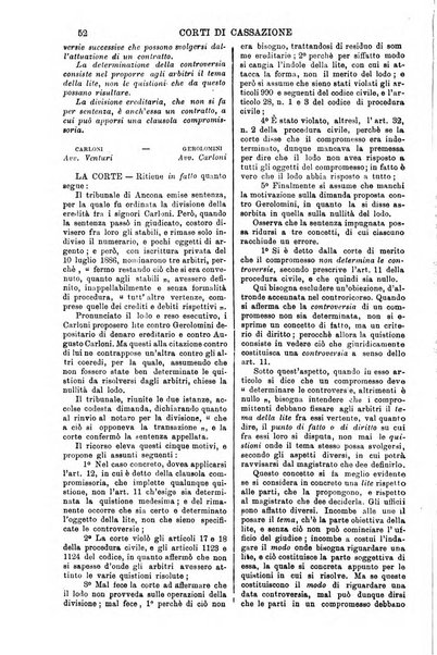 Annali della giurisprudenza italiana raccolta generale delle decisioni delle Corti di cassazione e d'appello in materia civile, criminale, commerciale, di diritto pubblico e amministrativo, e di procedura civile e penale