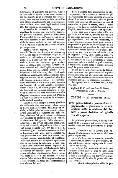 Annali della giurisprudenza italiana raccolta generale delle decisioni delle Corti di cassazione e d'appello in materia civile, criminale, commerciale, di diritto pubblico e amministrativo, e di procedura civile e penale