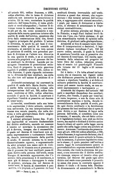 Annali della giurisprudenza italiana raccolta generale delle decisioni delle Corti di cassazione e d'appello in materia civile, criminale, commerciale, di diritto pubblico e amministrativo, e di procedura civile e penale