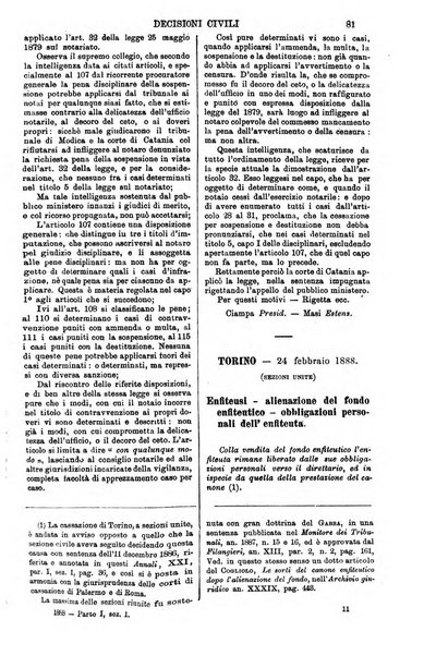 Annali della giurisprudenza italiana raccolta generale delle decisioni delle Corti di cassazione e d'appello in materia civile, criminale, commerciale, di diritto pubblico e amministrativo, e di procedura civile e penale