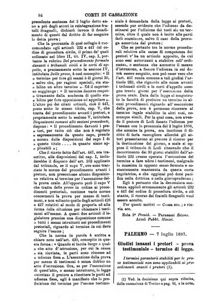 Annali della giurisprudenza italiana raccolta generale delle decisioni delle Corti di cassazione e d'appello in materia civile, criminale, commerciale, di diritto pubblico e amministrativo, e di procedura civile e penale