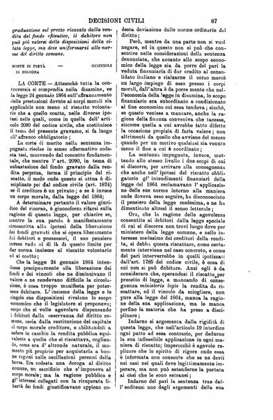 Annali della giurisprudenza italiana raccolta generale delle decisioni delle Corti di cassazione e d'appello in materia civile, criminale, commerciale, di diritto pubblico e amministrativo, e di procedura civile e penale