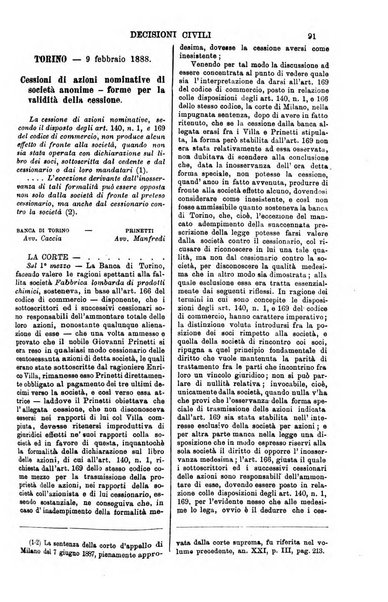 Annali della giurisprudenza italiana raccolta generale delle decisioni delle Corti di cassazione e d'appello in materia civile, criminale, commerciale, di diritto pubblico e amministrativo, e di procedura civile e penale