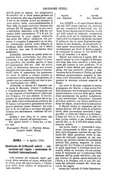 Annali della giurisprudenza italiana raccolta generale delle decisioni delle Corti di cassazione e d'appello in materia civile, criminale, commerciale, di diritto pubblico e amministrativo, e di procedura civile e penale