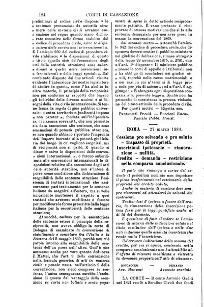 Annali della giurisprudenza italiana raccolta generale delle decisioni delle Corti di cassazione e d'appello in materia civile, criminale, commerciale, di diritto pubblico e amministrativo, e di procedura civile e penale