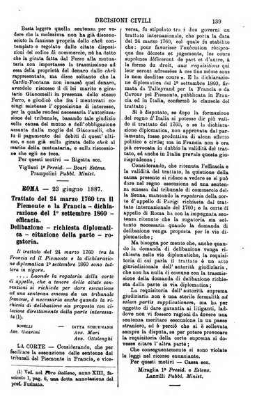 Annali della giurisprudenza italiana raccolta generale delle decisioni delle Corti di cassazione e d'appello in materia civile, criminale, commerciale, di diritto pubblico e amministrativo, e di procedura civile e penale