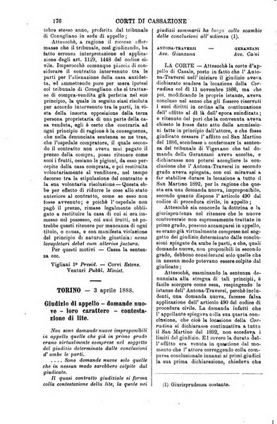 Annali della giurisprudenza italiana raccolta generale delle decisioni delle Corti di cassazione e d'appello in materia civile, criminale, commerciale, di diritto pubblico e amministrativo, e di procedura civile e penale