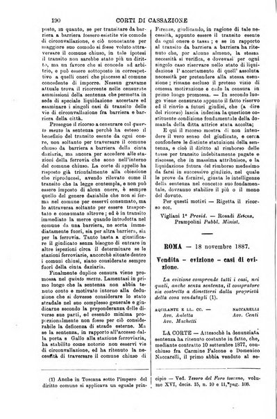 Annali della giurisprudenza italiana raccolta generale delle decisioni delle Corti di cassazione e d'appello in materia civile, criminale, commerciale, di diritto pubblico e amministrativo, e di procedura civile e penale