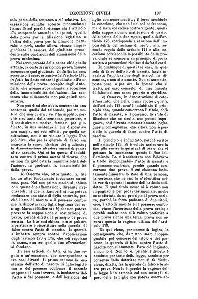 Annali della giurisprudenza italiana raccolta generale delle decisioni delle Corti di cassazione e d'appello in materia civile, criminale, commerciale, di diritto pubblico e amministrativo, e di procedura civile e penale